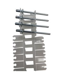 Rivet pre-loaded on tape  กล่องละ 4,000 เส้น