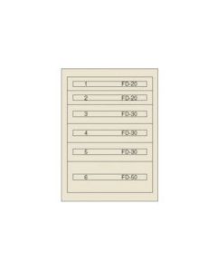 ตู้ชั้นดี FC-180I (สีทา: เขียว)