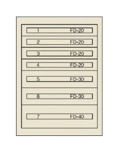 Vidmar Fine Cabinet 1อัน
