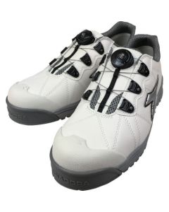 DIADORA รองเท้าเซฟตี้ตีนกบ ขาว/เงิน/ขาว 25.5 ซม
