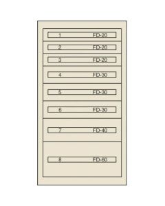 Vidmar Fine Cabinet 1อัน