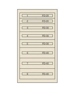 Vidmar Fine Cabinet 1อัน