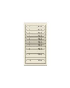 Vidmar Fine Cabinet 1อัน