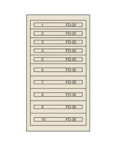 Vidmar Fine Cabinet 1อัน