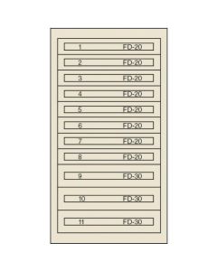Vidmar Fine Cabinet 1อัน