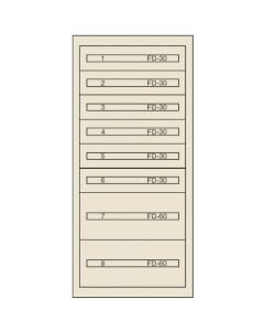 Vidmar Fine Cabinet 1อัน