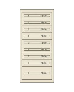 Vidmar Fine Cabinet 1อัน