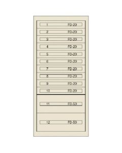 Vidmar Fine Cabinet 1อัน