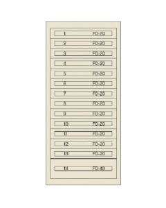 Vidmar Fine Cabinet 1อัน