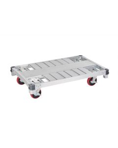 รถเข็นดอลลี่อลูมิเนียม 1 ตัน 1210 x 760mm 4 ล้อ