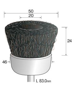 Wire Brush (Cup) 1เส้น