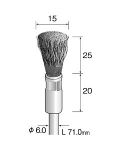 Wire Brush (End) ถุงละ 3อัน