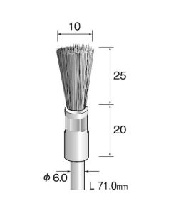 Wire Brush (End) ถุงละ 3เส้น