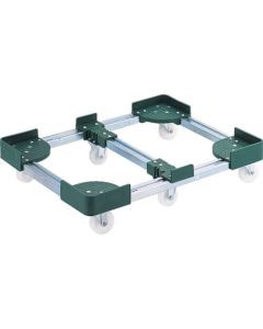 Adjustable Steel Frame Dolly w/6 Casters