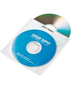 กล่องใส่ DVD/CD ผ้าไม่ทอ (สีขาว)
