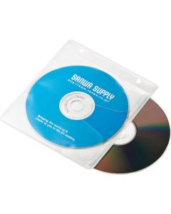 กล่องผ้าไม่ทอที่รองรับดิสก์ Blu-ray (มีรูวงแหวน/50 ชิ้น/สีขาว)