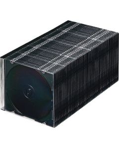 กล่อง Blu-ray/DVD/CD (แบบบาง/ชุด 50 แผ่น/สีดำด้าน)