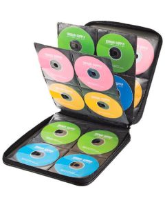 DVD/CD กึ่งแข็ง (ใส่ได้ 160 แผ่น/สีดำ)