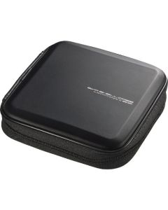 เคสกึ่งแข็งสำหรับใส่แผ่น Blu-ray (ใส่ได้ 24 แผ่น, สีดำ)
