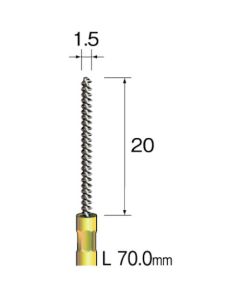 Spiral Hole Brush 1เส้น