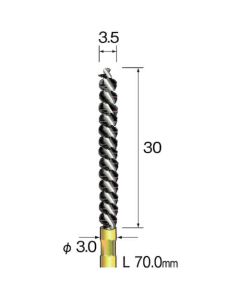 Spiral Hole Brush 1เส้น