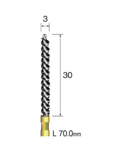 Spiral Hole Brush 1เส้น