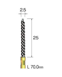 Spiral Hole Brush 1เส้น
