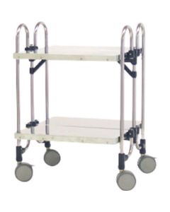 Folding Stainless Steel Wagon No-Side-Frame Model 1อัน