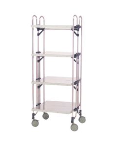 Folding Stainless Steel Wagon No-Side-Frame Model 1อัน
