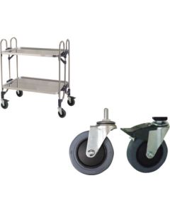 Folding Stainless Steel Wagons Noise Prevention Models 1อัน