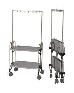 Folding Stainless Steel Wagons Tool Bar Model อันละ 1 อัน