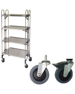 Folding Stainless Steel Wagons Noise Prevention Models 1อัน