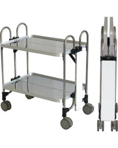 Folding Stainless Steel Wagons Manga Signboard Models