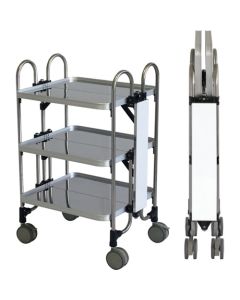 Folding Stainless Steel Wagons Manga Signboard Models