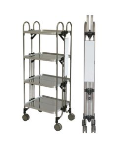 Folding Stainless Steel Wagons Manga Signboard Models
