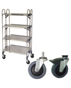 Folding Stainless Steel Wagons Noise Prevention Models 1อัน