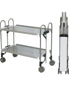 Folding Stainless Steel Wagons Manga Signboard Models
