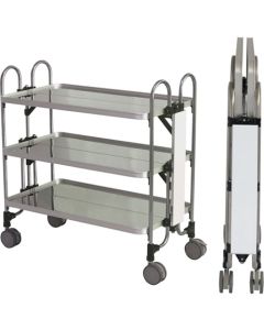 Folding Stainless Steel Wagons Manga Signboard Models