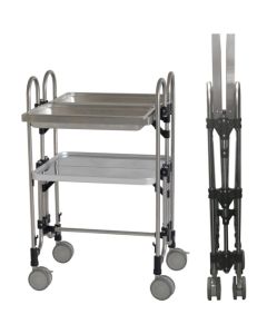Folding Stainless Steel Wagons Washing Tray Model อันละ 1 อัน