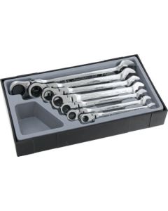 Flex Gear Wrench Set 1ชุด