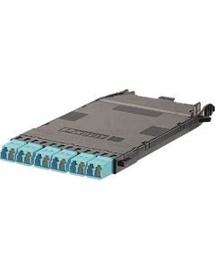 HD Flex Cassette; 1 MPO to 6 duplex LC; OM4 Fiber and Ultra Low Loss; Method A Polarity 1อัน