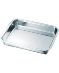 18-8 Square Tray Flat Edge Type