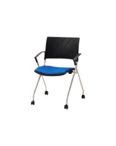 เก้าอี้ประชุม FJC-K5A มีข้อศอก สีน้ำเงิน (347130)