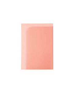 กระเป๋าใส่นามบัตร A3 กาง 2 ช่อง สีชมพู (79723)