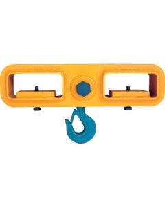 Lifting hook for forklift (with latch)
