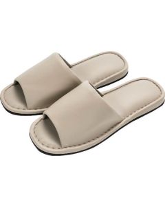 Faux Leather Slippers 1คู่