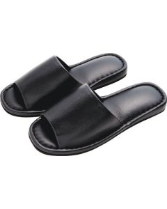 Faux Leather Slippers 1คู่