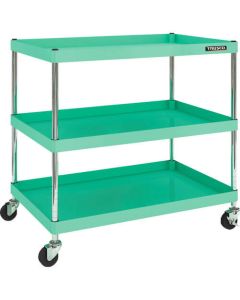 Flex wagon 900X600XH880 Φ75 ล้ออีลาสโตเมอร์ไม่มีมือจับ สี YG