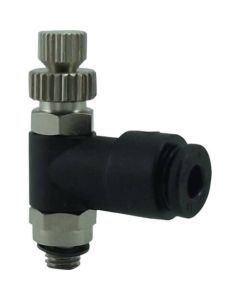 ตัวควบคุมความเร็วขนาดเล็กห้าตัว α meter out 4 mm/M5 x 0.8