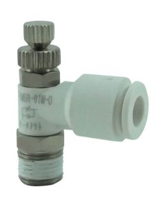 ตัวควบคุมความเร็วขนาดเล็ก 5 ตัว มิเตอร์สีขาว α ออก 6mm/R1/8